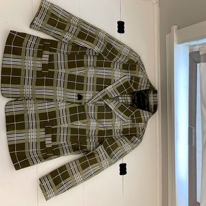 Vintage Late 90’s Early 2000 Banana Republic Plaid Blazer